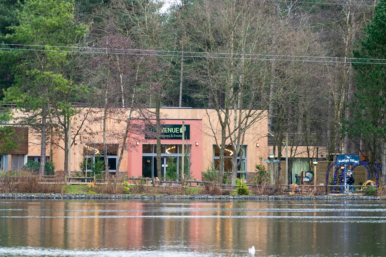 Sherwood Forest lake.