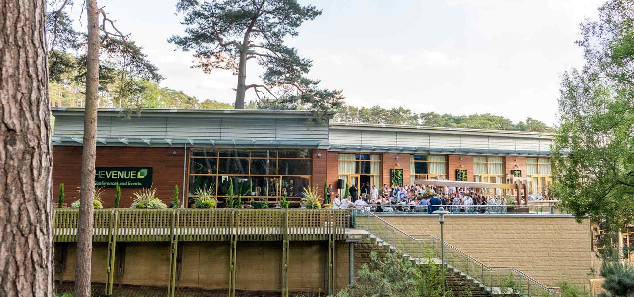 The Venue in Woburn Forest.