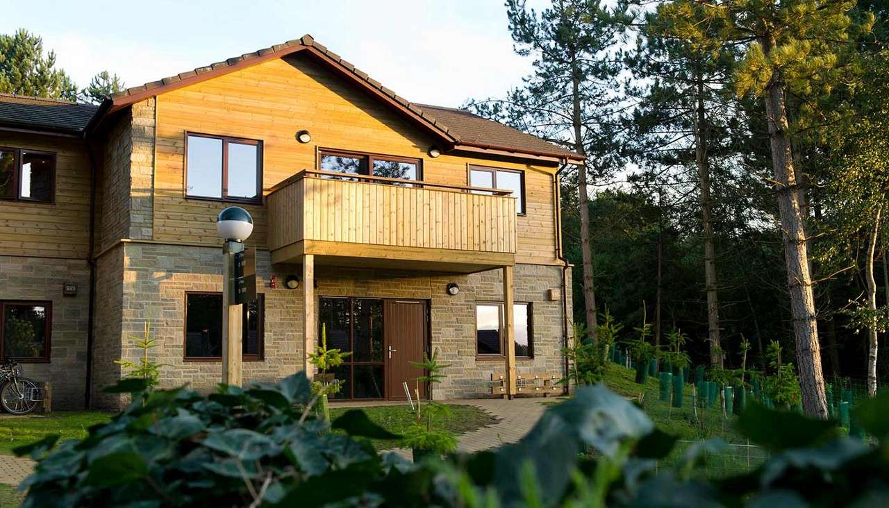 Two-storey Executive Lodge exterior