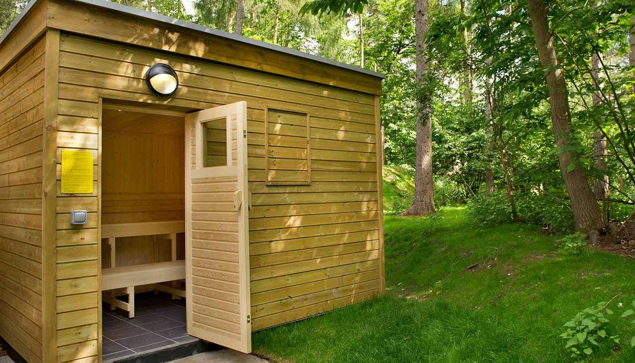 Outdoor sauna