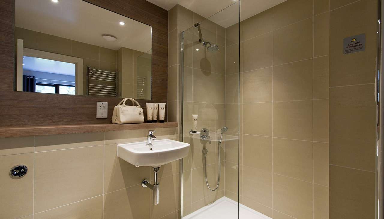 Bathroom with shower