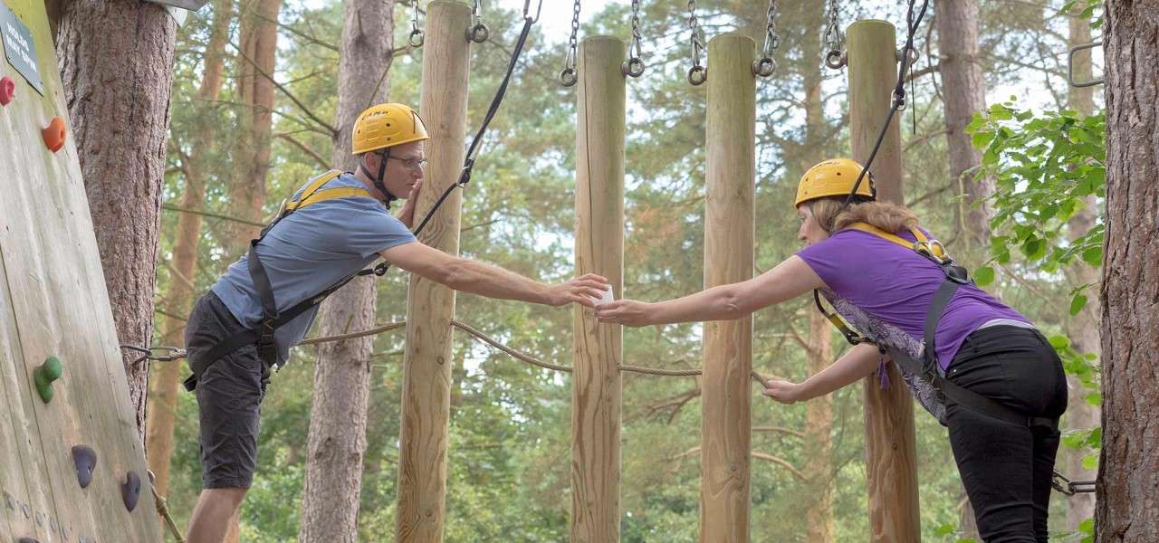 Hitachi guests on Aqua Tree Trekking activity