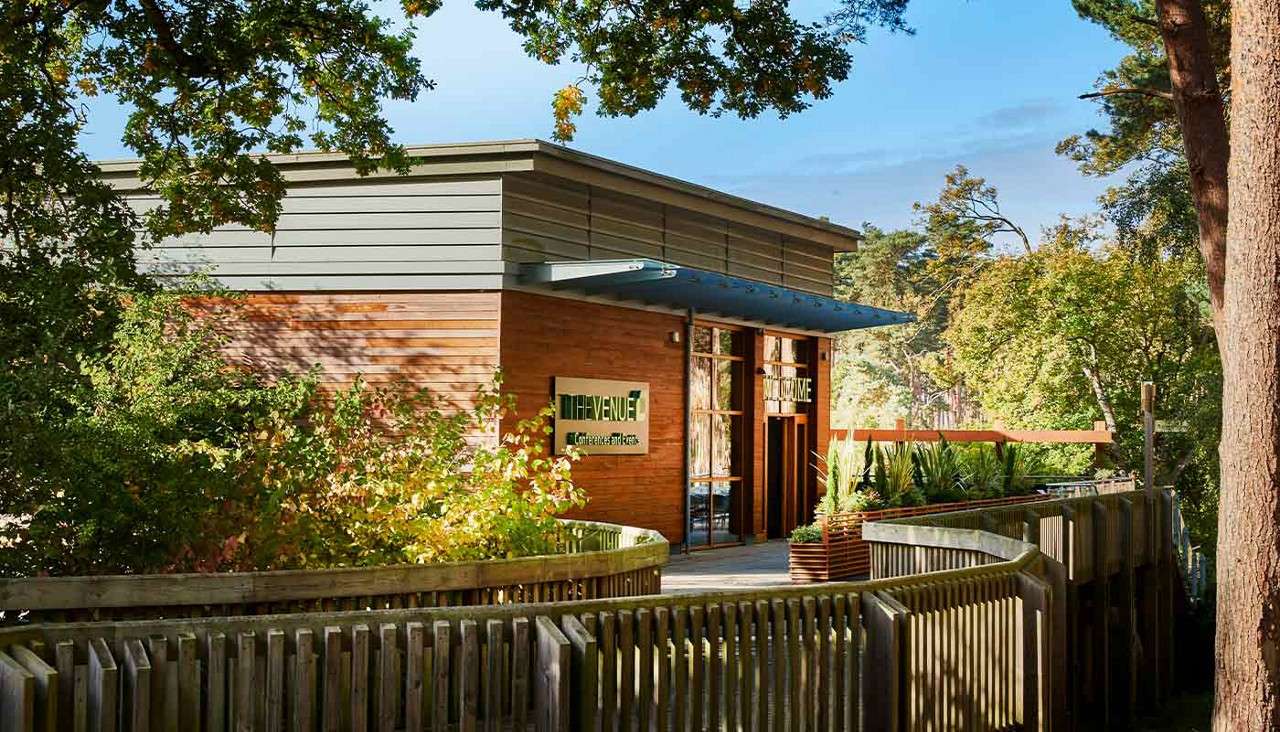 Exterior image of The Venue at Woburn Forest.