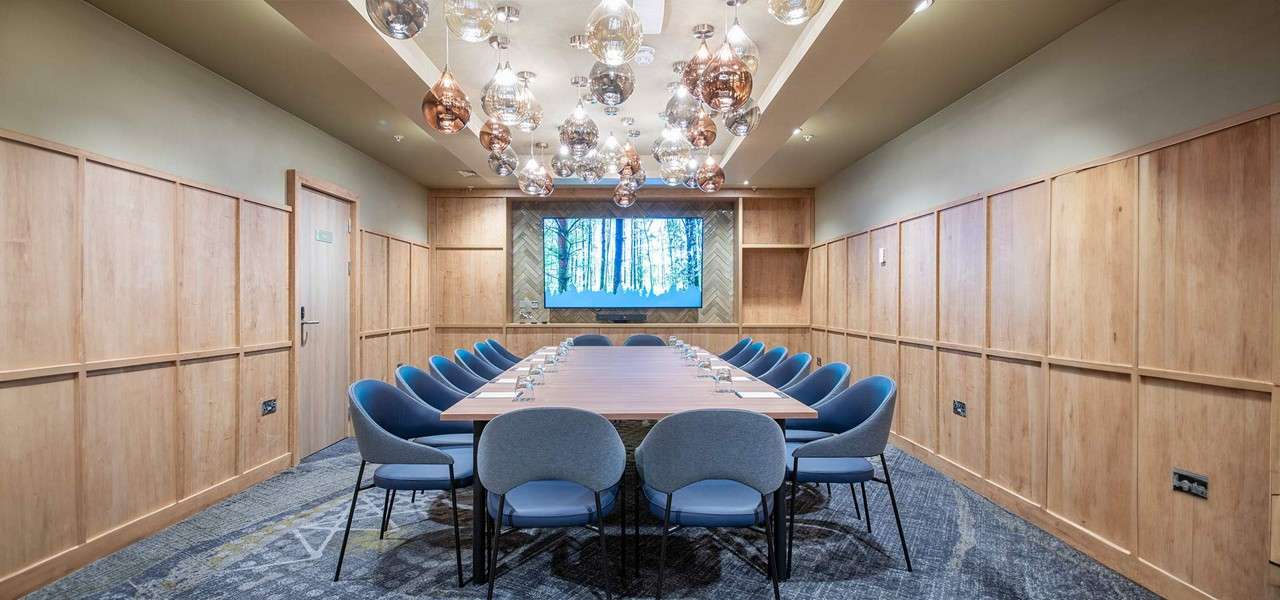 Meeting rooms.