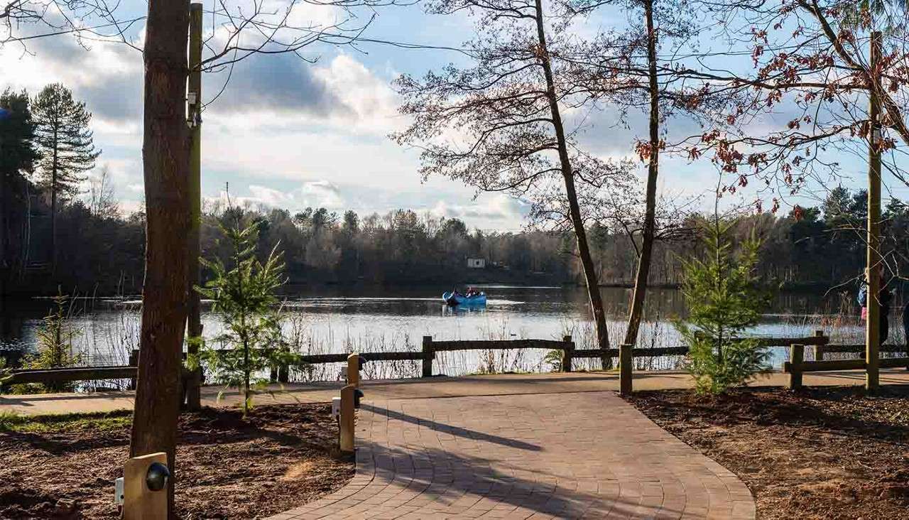 Sherwood Forest lake.