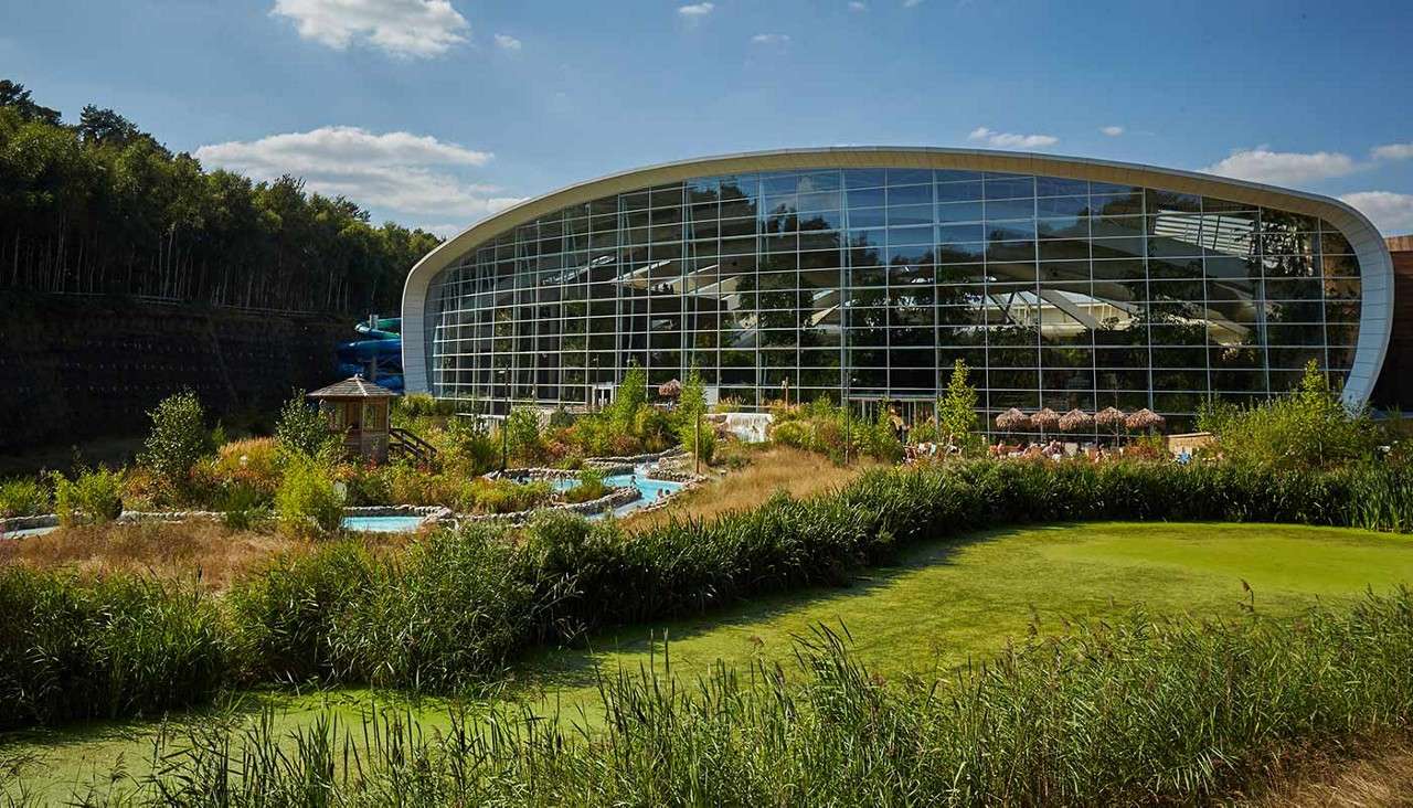 Exterior of the Subtropical Swimming Paradise