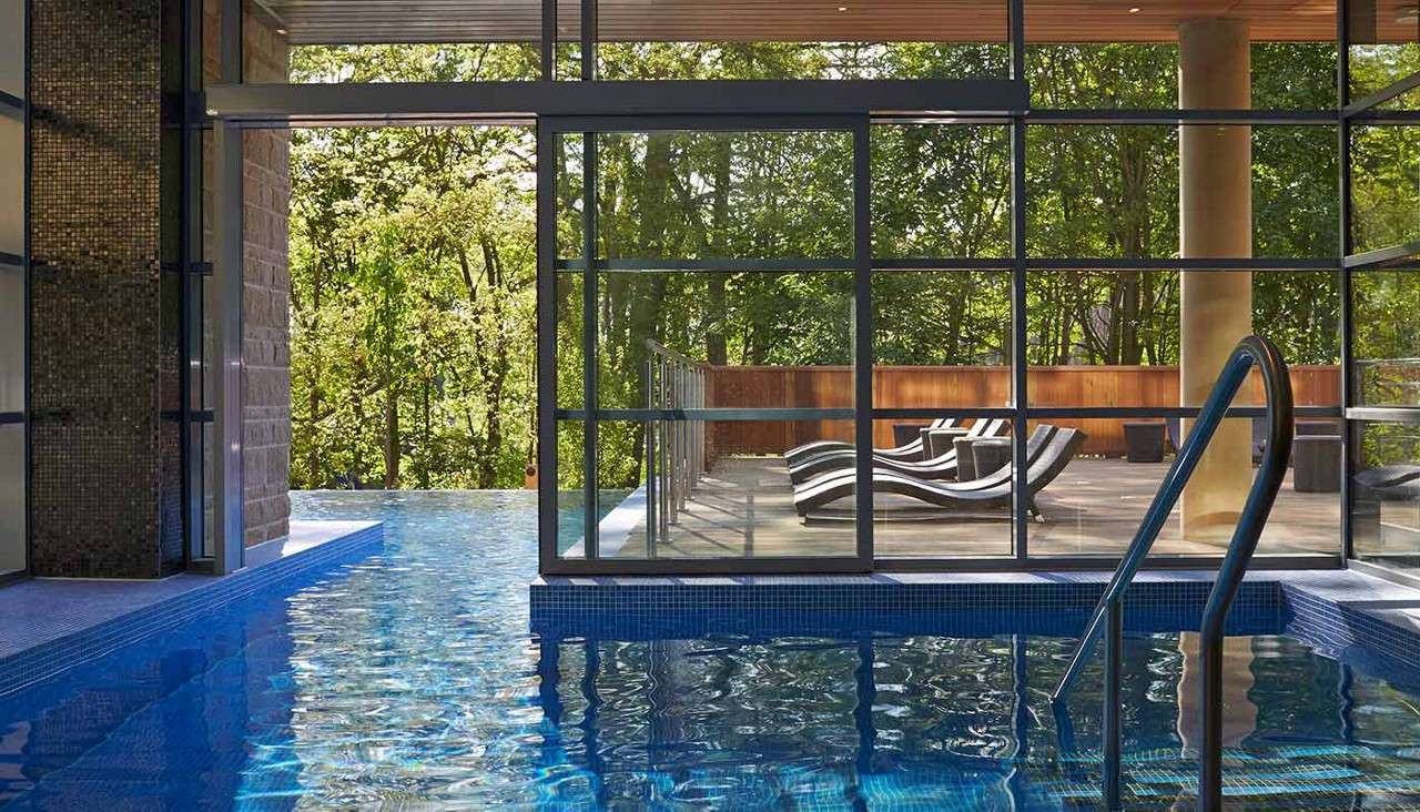 Pool inside the Aqua Sana Spa