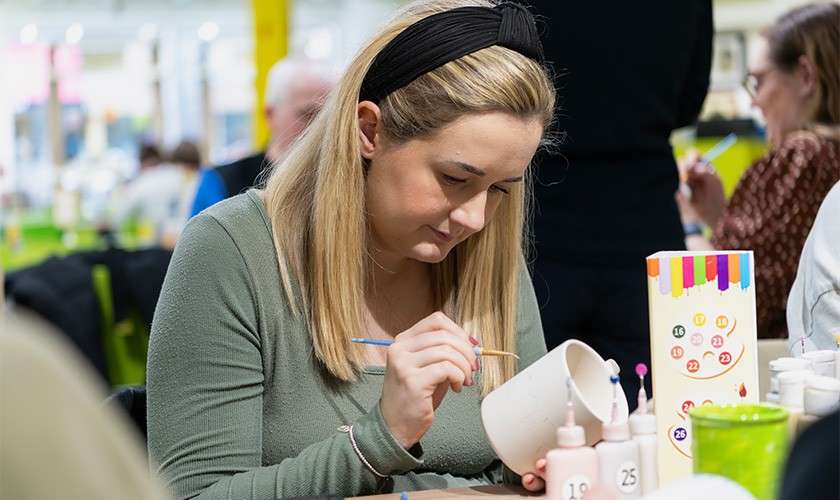 Pottery painting