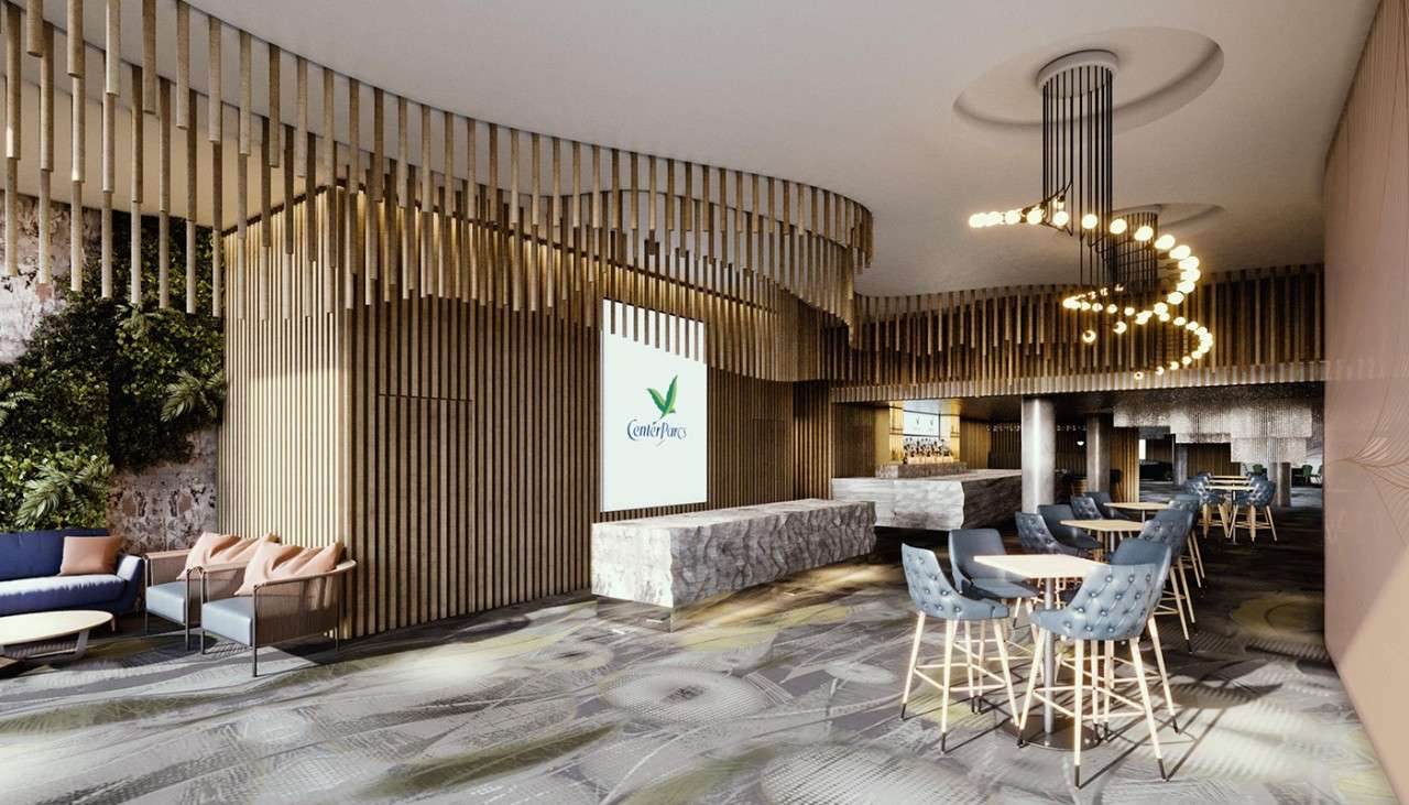 Artists impression of the new reception area