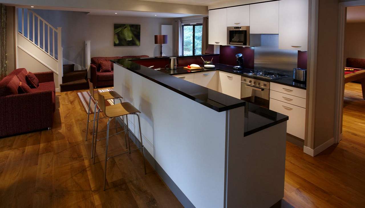 Kitchen in a 4 bedroom executive lodge