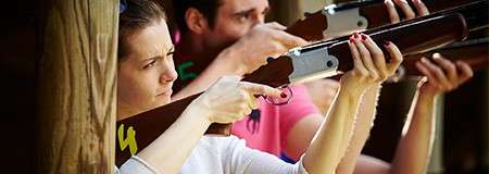 Laser Clay Shoot Out | Team building and activities