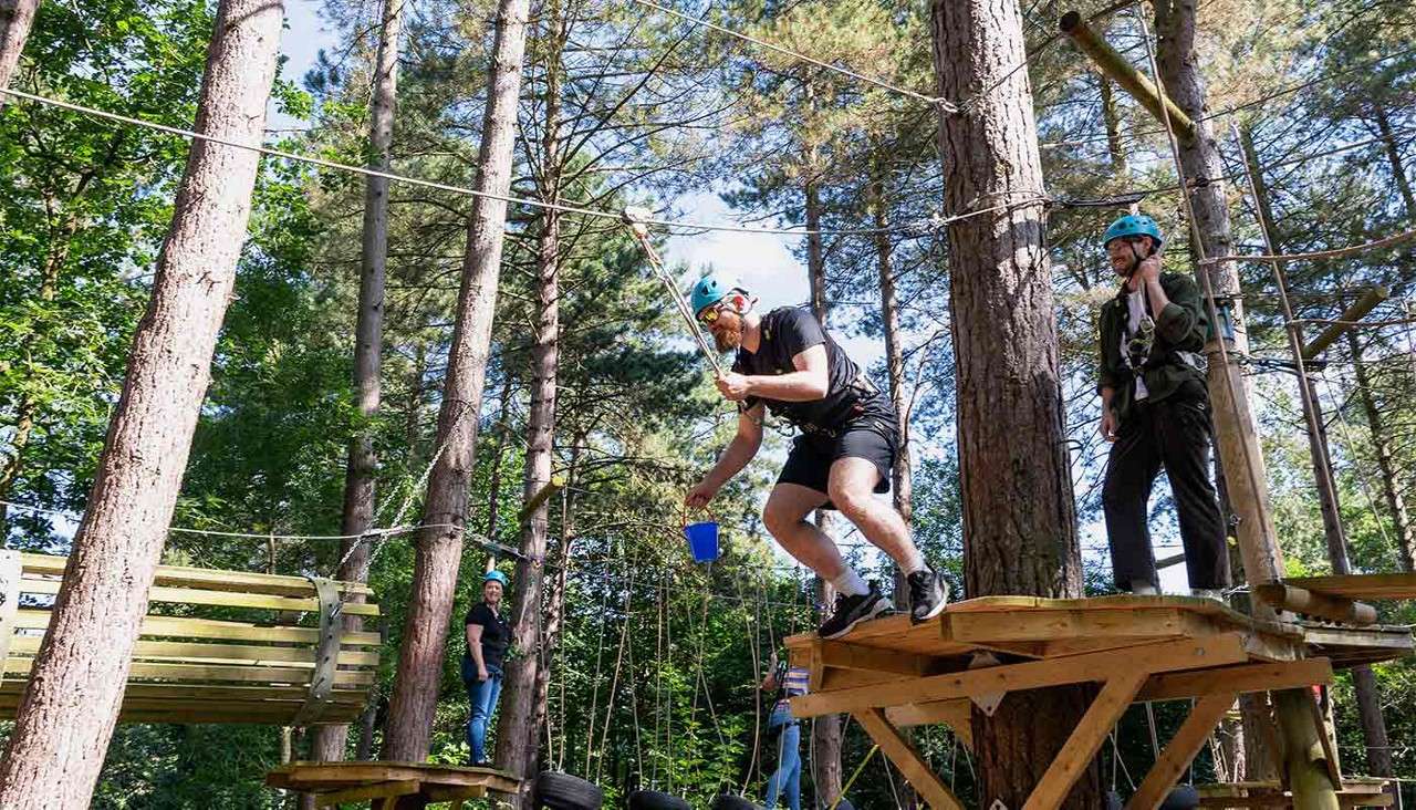 Mini Zip wire