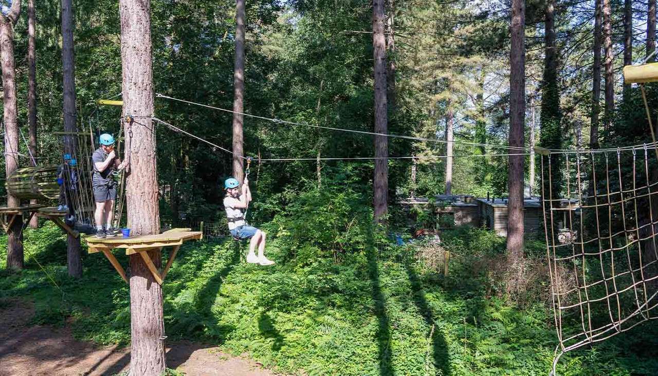 Mini Zip wire
