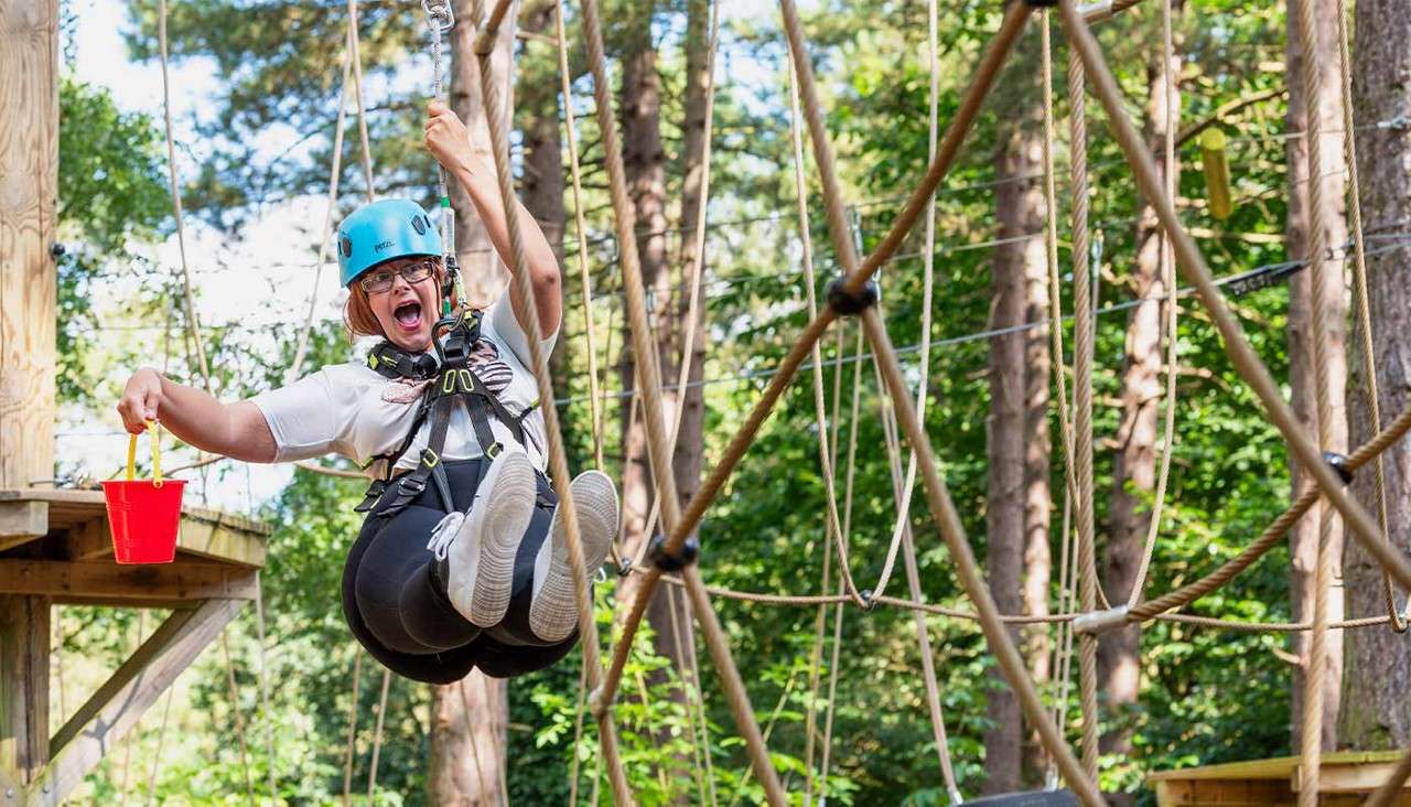 Mini Zip wire