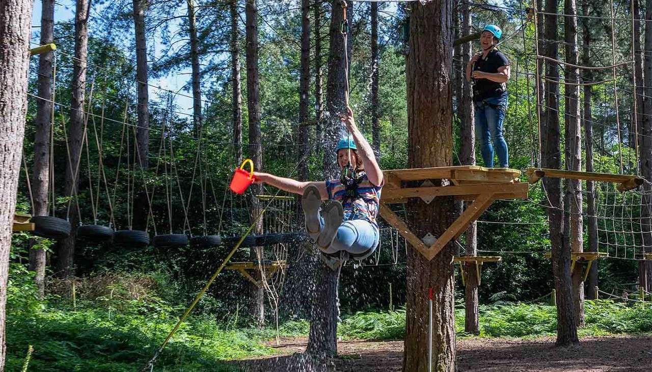 Mini Zip wire